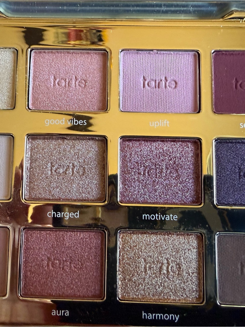 Tarte "Energy" eyeshadow Palette - Pink & Rose Gold Shades